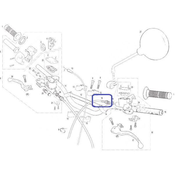 Durite d`embrayage Gas Gas TXT Pro...